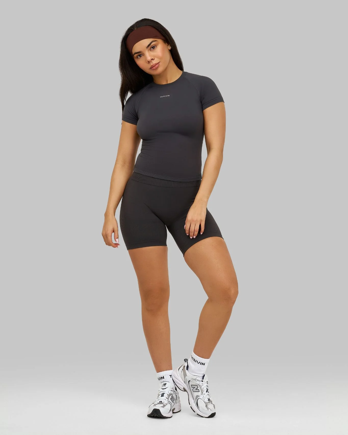 Elevate™ Compression T-shirt | Charcoal Grey - Image 4