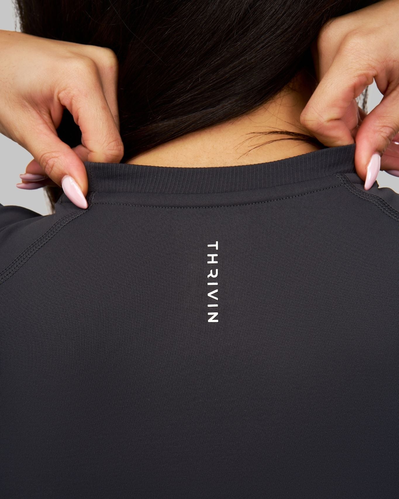 Elevate™ Compression T-shirt | Charcoal Grey - Image 6