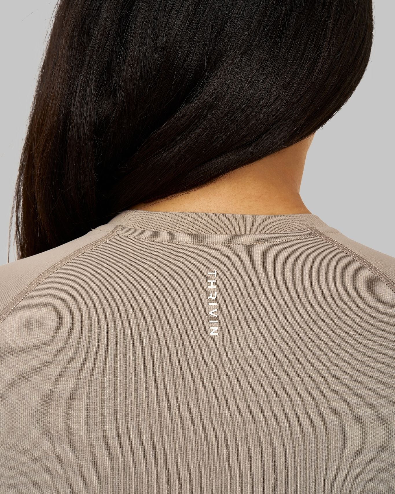 Elevate™ Compression T-shirt | Latte - Image 6