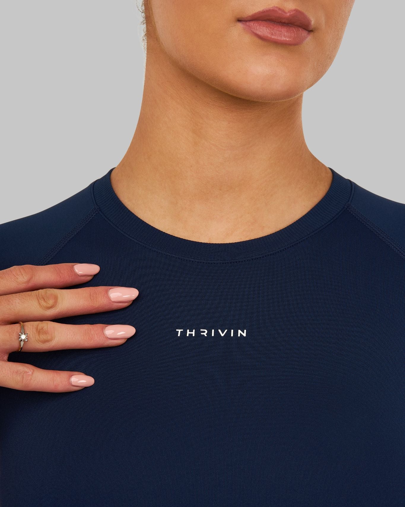 Elevate™ Compression T-shirt | Midnight Navy - Image 6