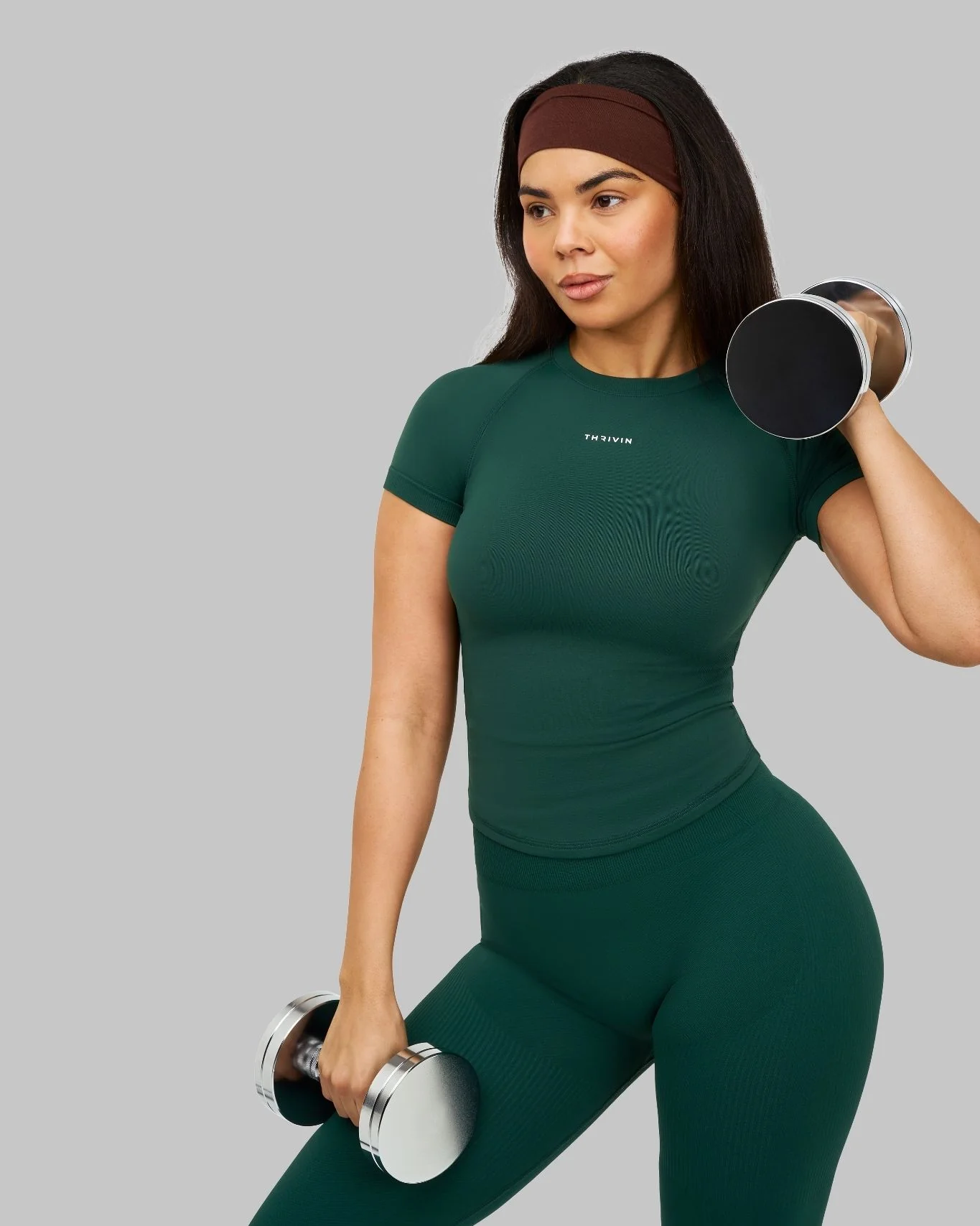 Elevate™ Compression T-shirt | Pine Green - Image 4