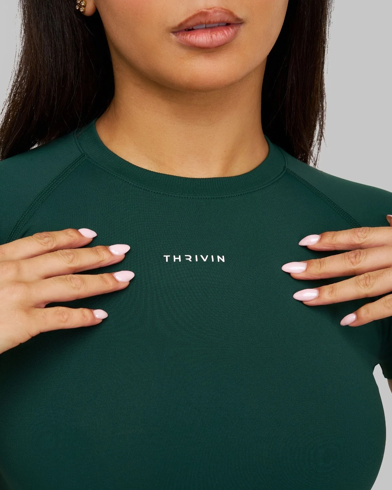 Elevate™ Compression T-shirt | Pine Green - Image 6