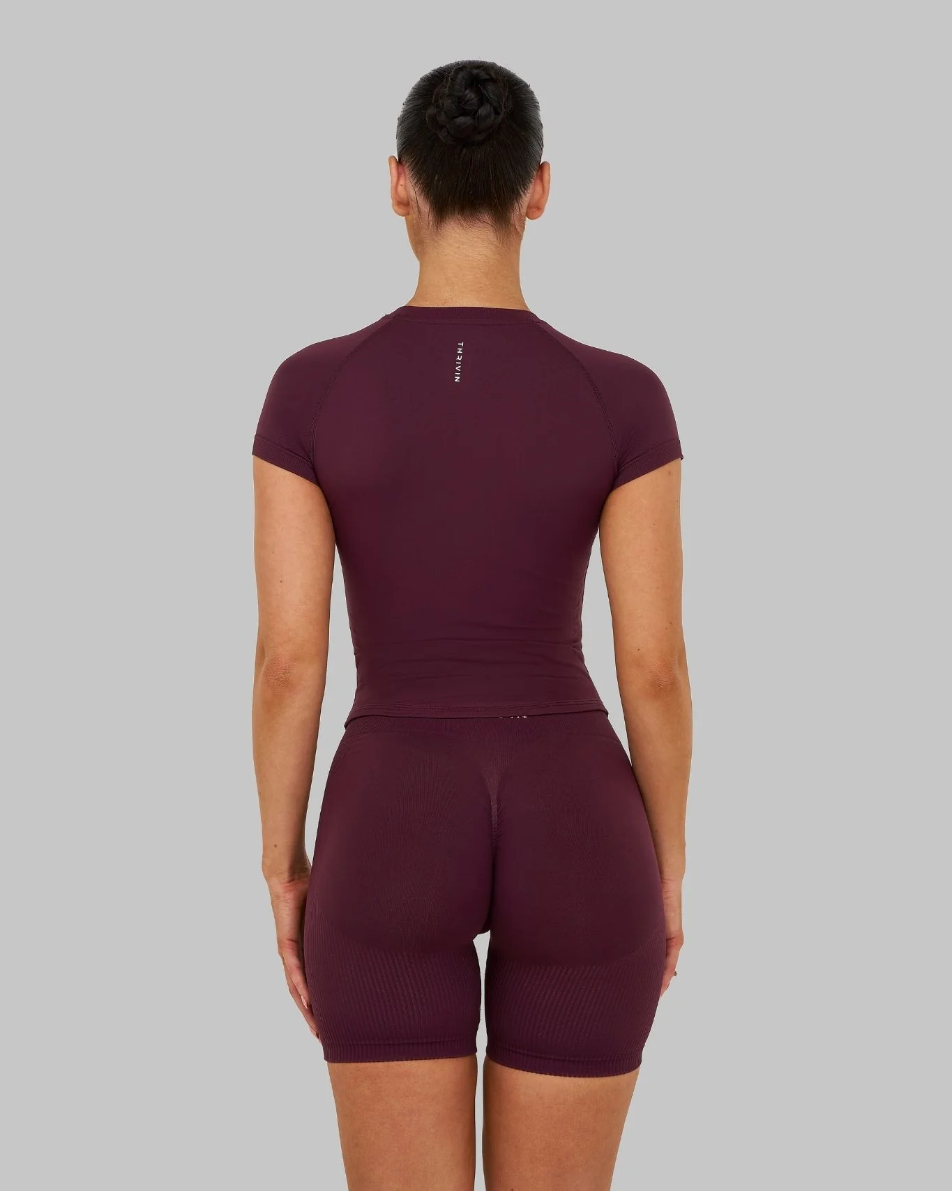 Elevate™ Compression T-shirt | Winter Plum - Image 4