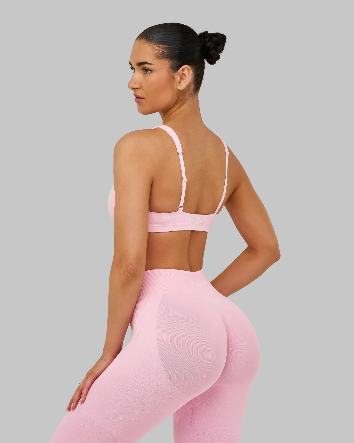 Elevate™ Medium Impact Bra | Candy Pink - Image 3