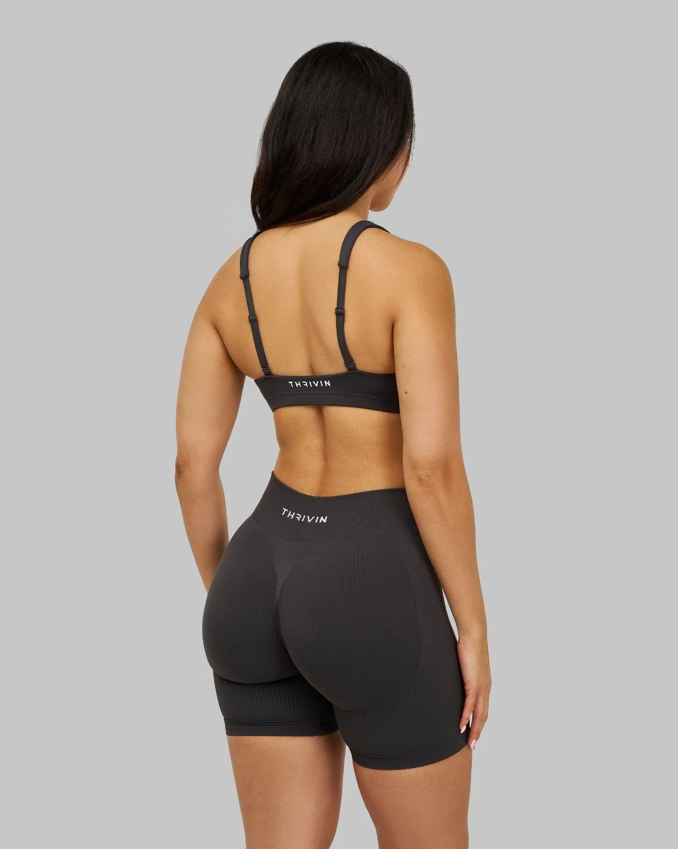 Elevate™ Medium Impact Bra | Charcoal Grey - Image 5