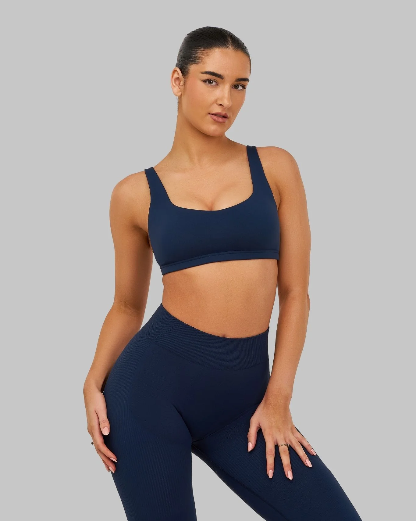 Elevate™ Medium Impact Bra | Midnight Navy - Image 3