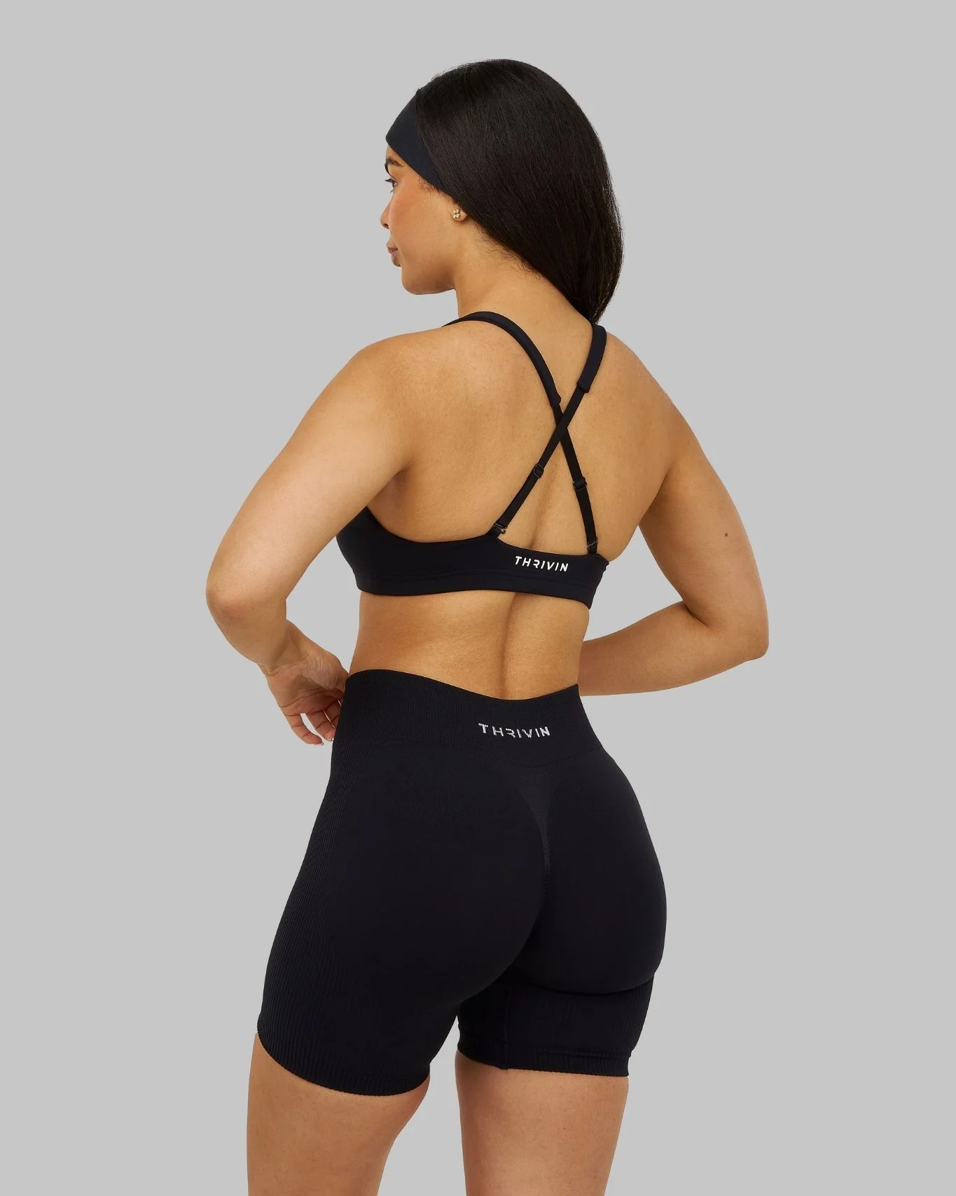 Elevate™ Medium Impact Bra | Night Black - Image 3