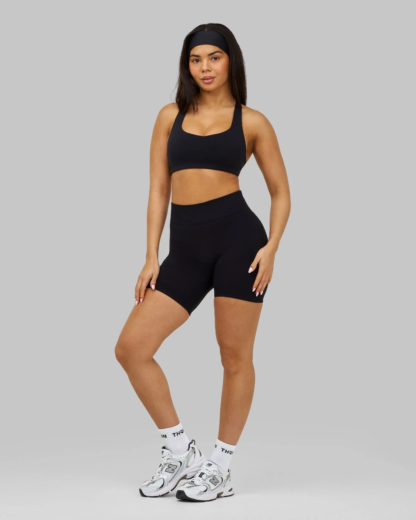 Elevate™ Medium Impact Bra | Night Black - Image 6