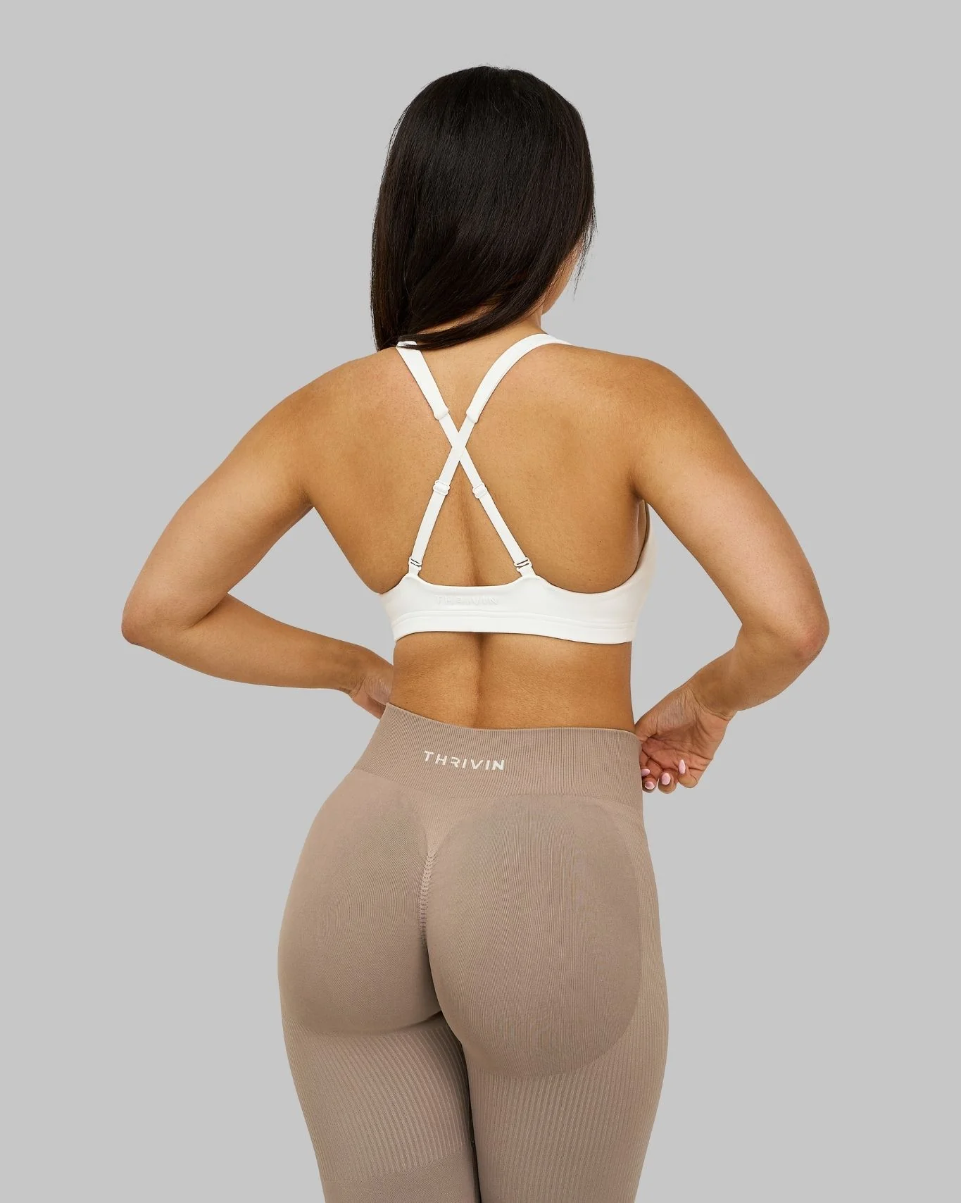 Elevate™ Medium Impact Bra | White - Image 3