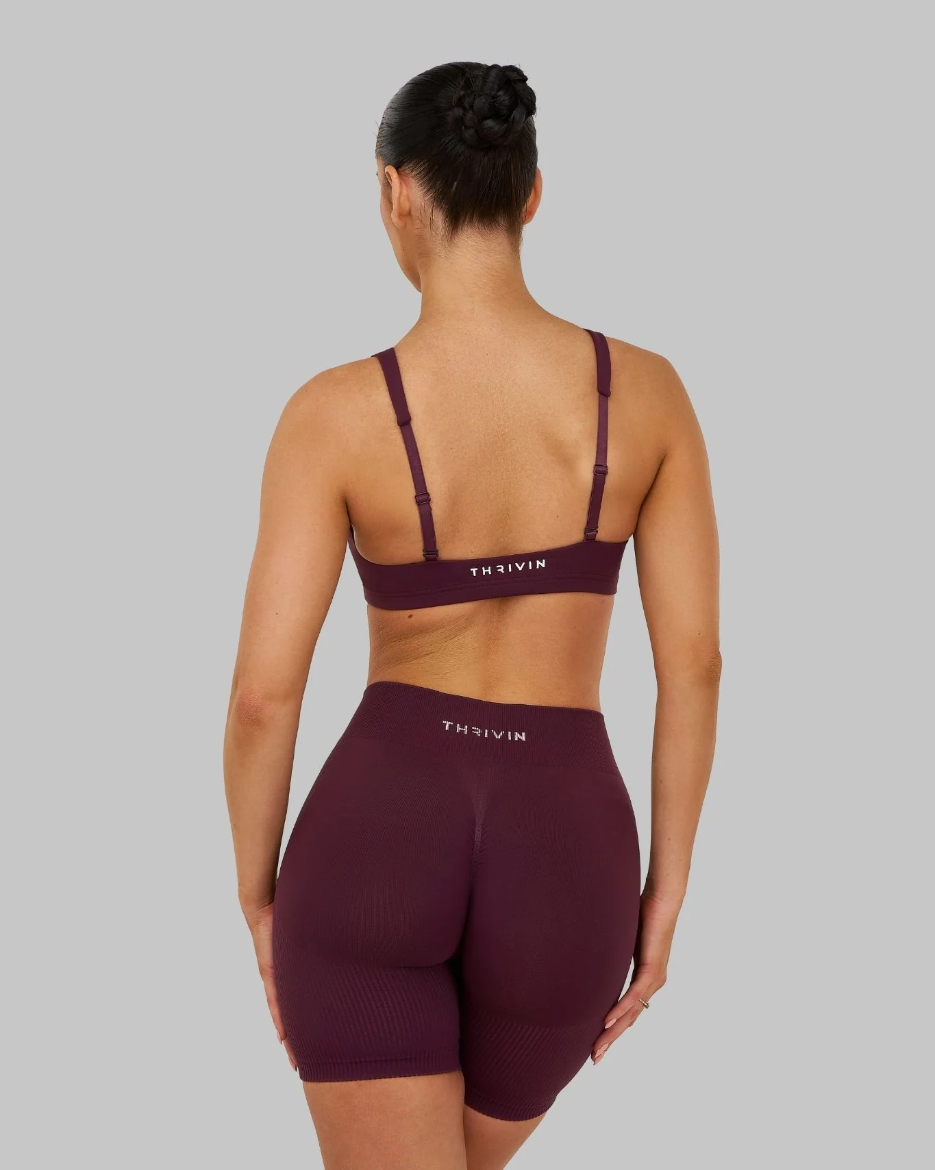 Elevate™ Medium Impact Bra | Winter Plum - Image 5