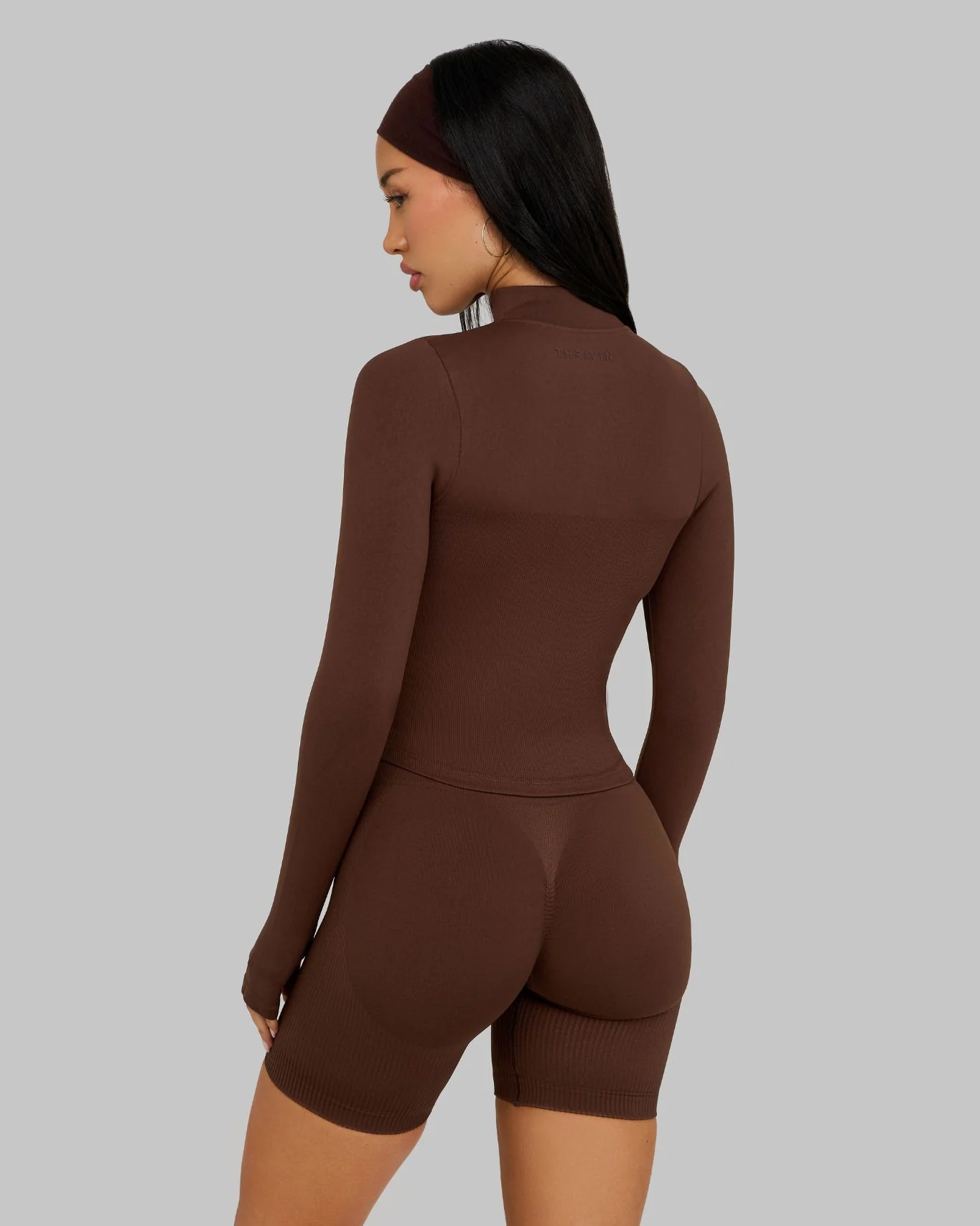 Elevate™ Sculpt Shapewear Jacket | Bourbon Brown - Image 4