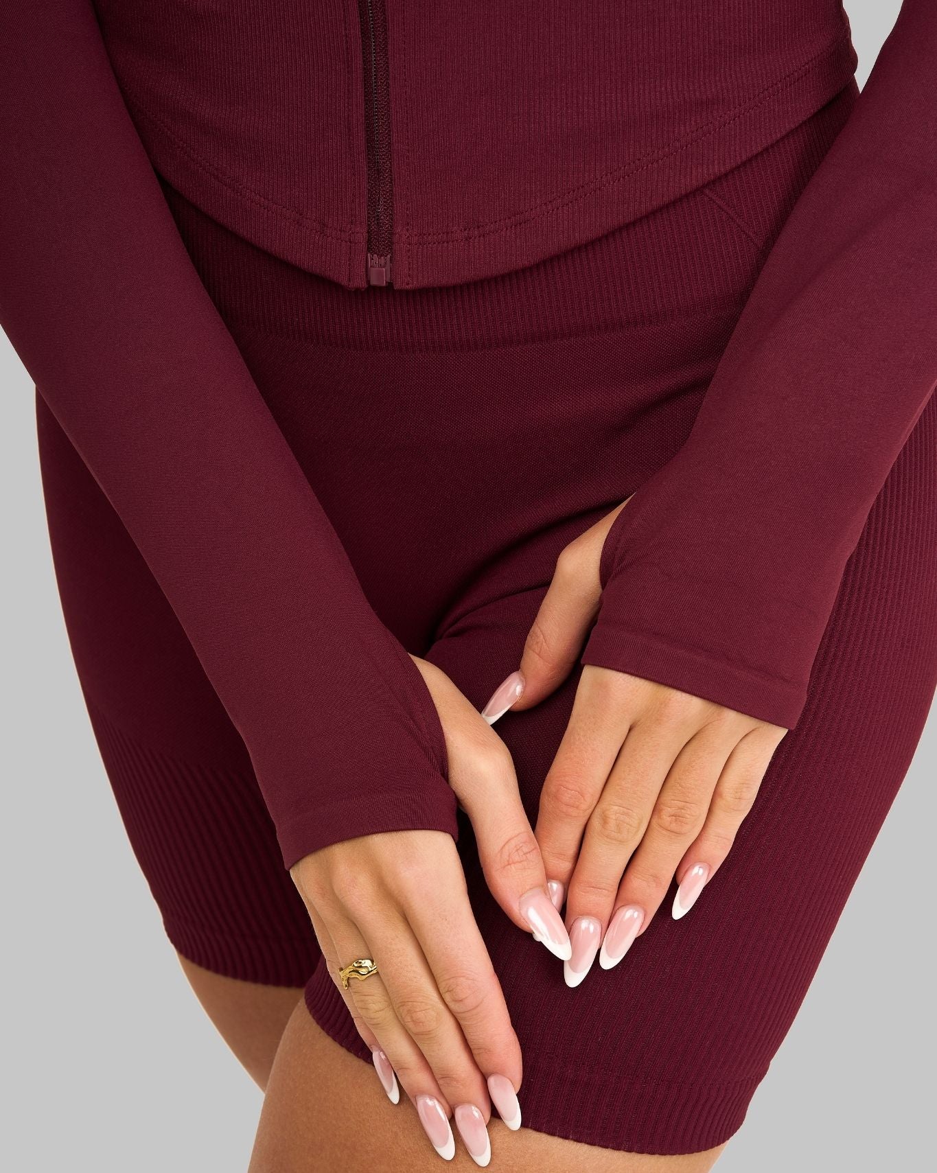 Elevate™ Sculpt Shapewear Jacket | Cranberry - Image 6