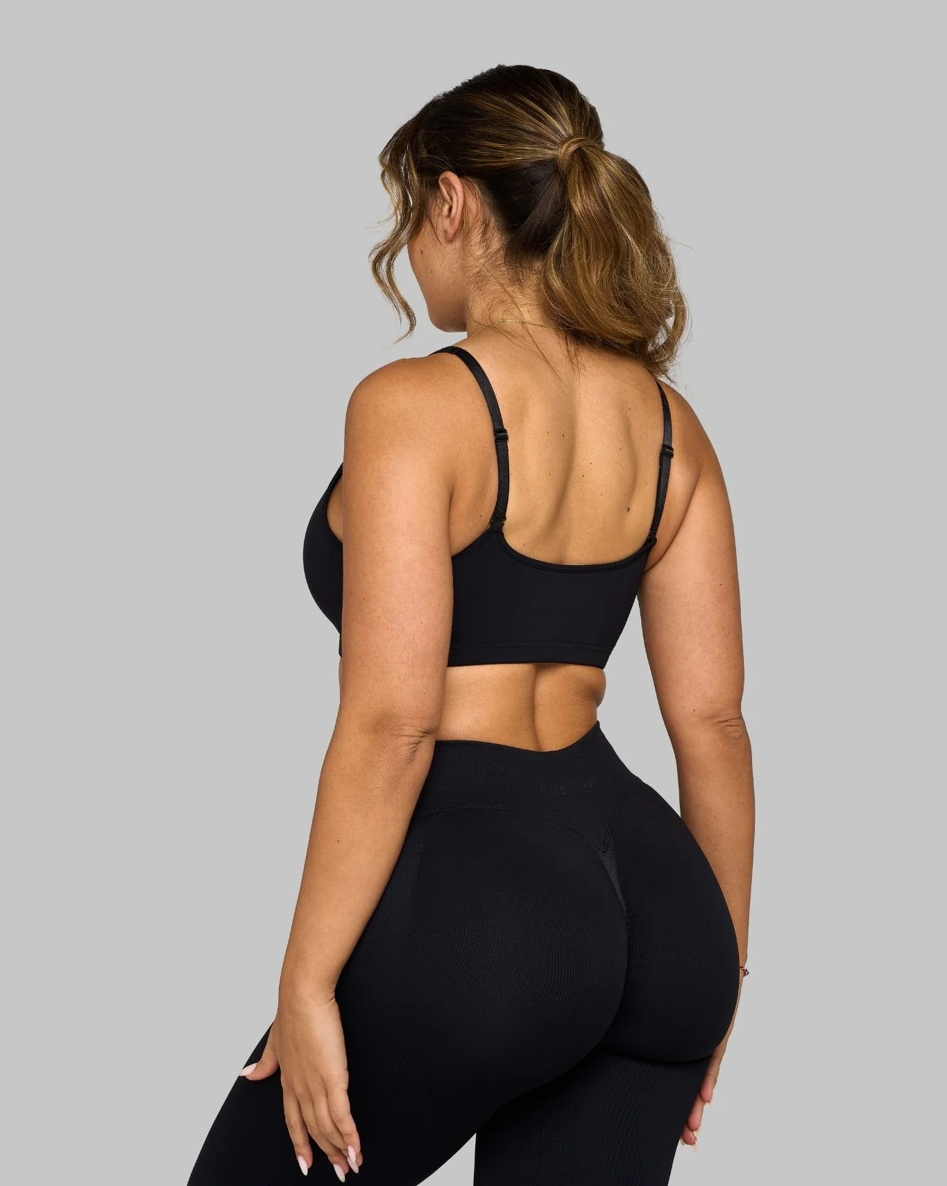 Elevate™ Sweetheart Impact Bra | Night Black - Image 4