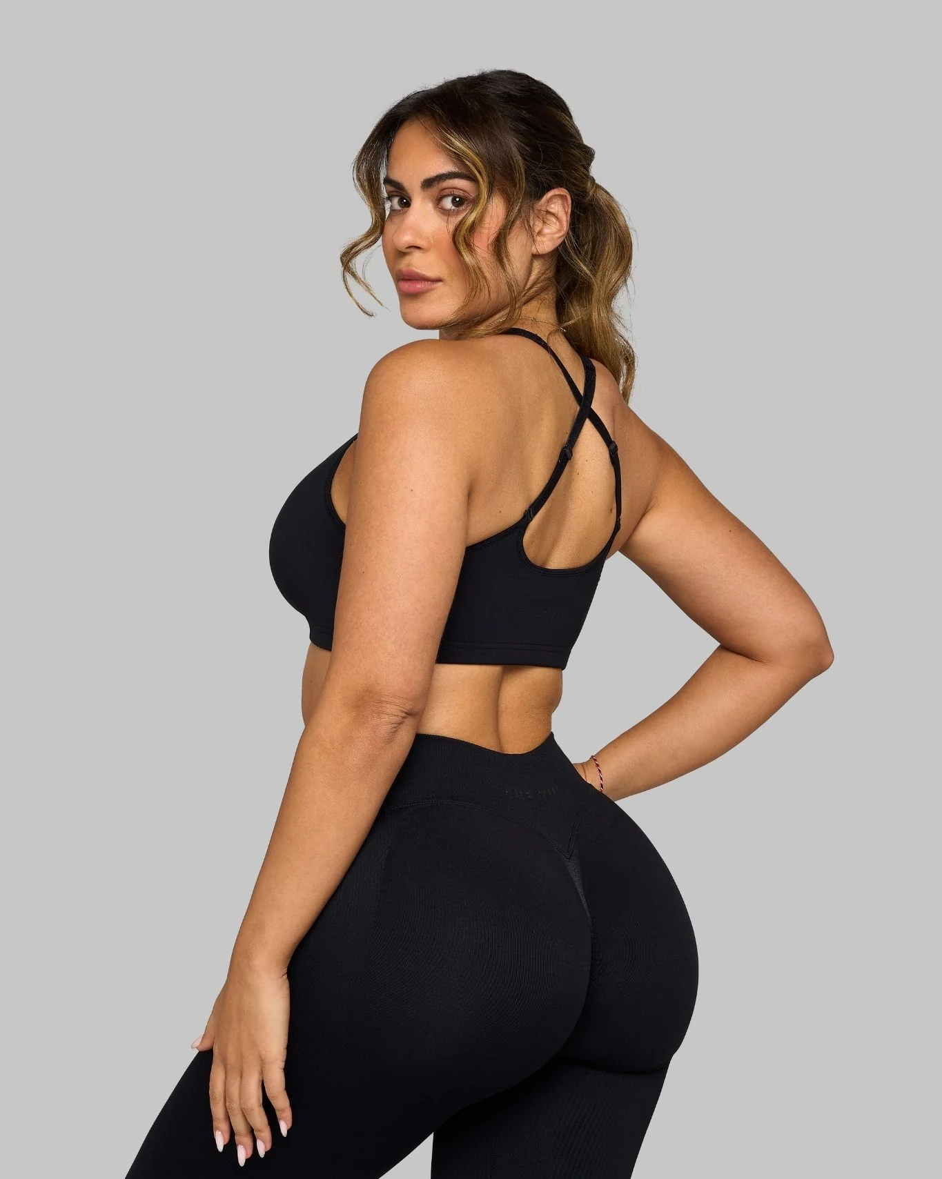 Elevate™ Sweetheart Impact Bra | Night Black - Image 5