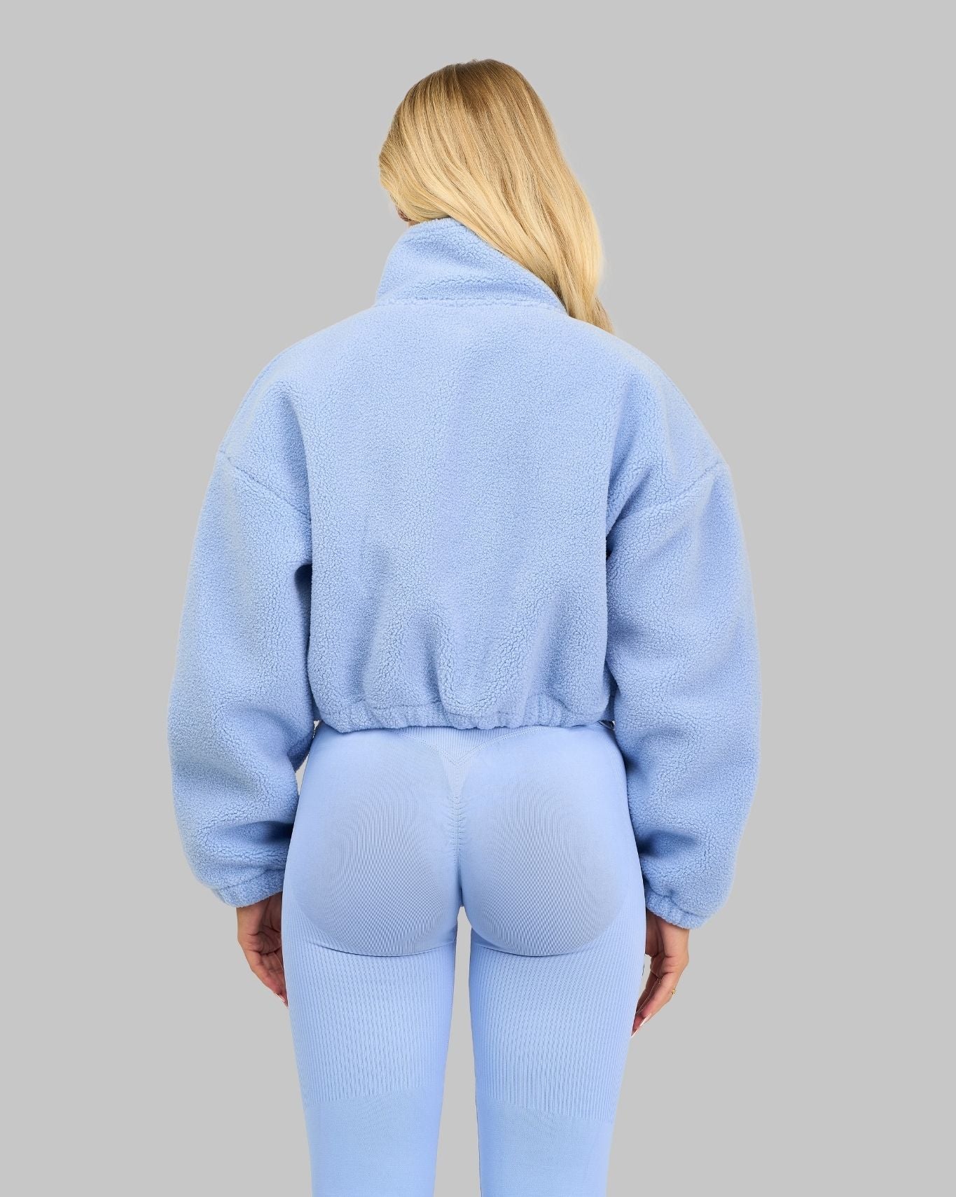 Essential Teddy Fleece Jacket | Glacier - Image 4