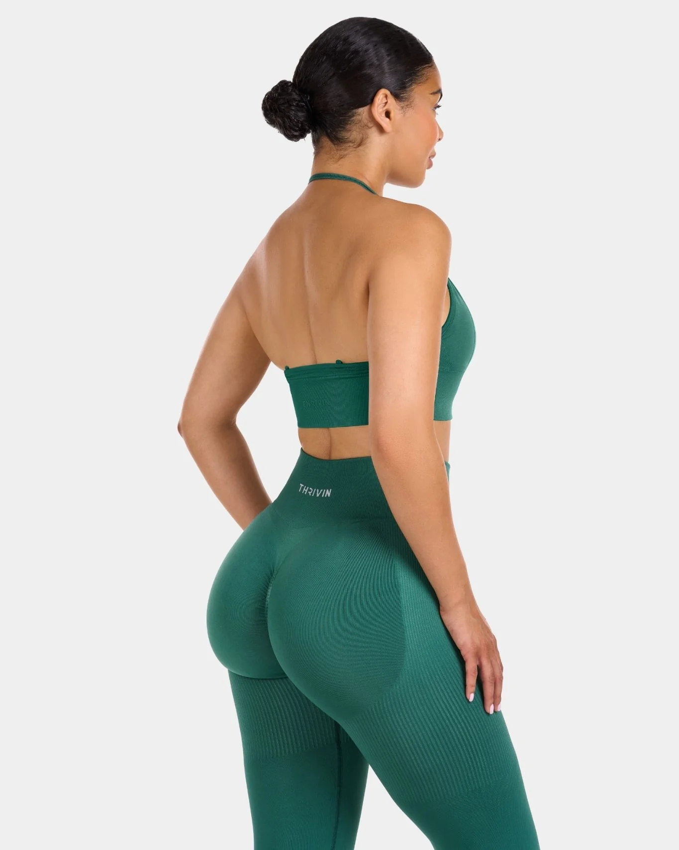 Multiway Sculpt Seamless Bra | Emerald green - Image 5