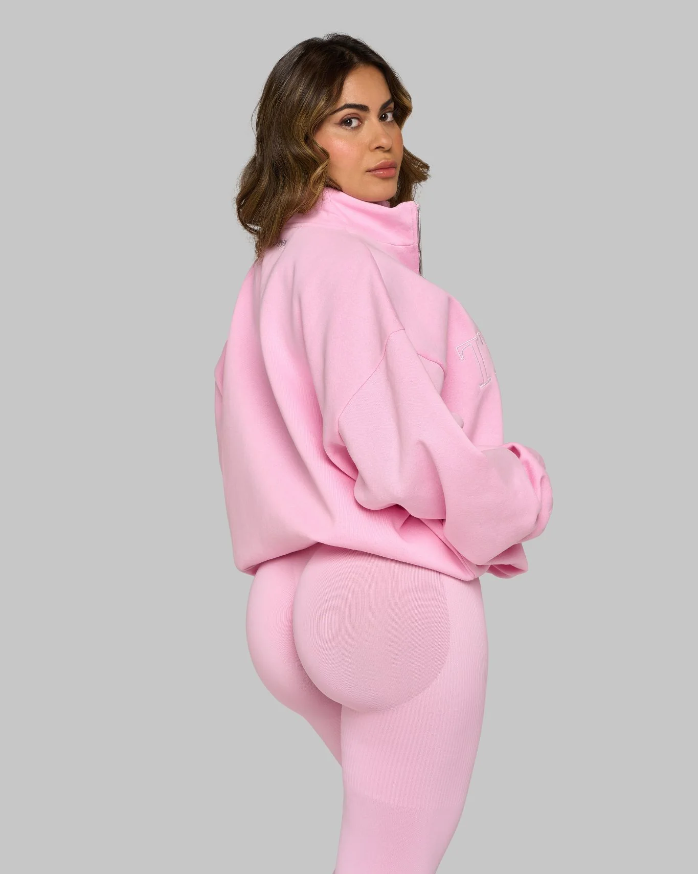Original Halfzipper Sweater | Candy Pink - Image 5
