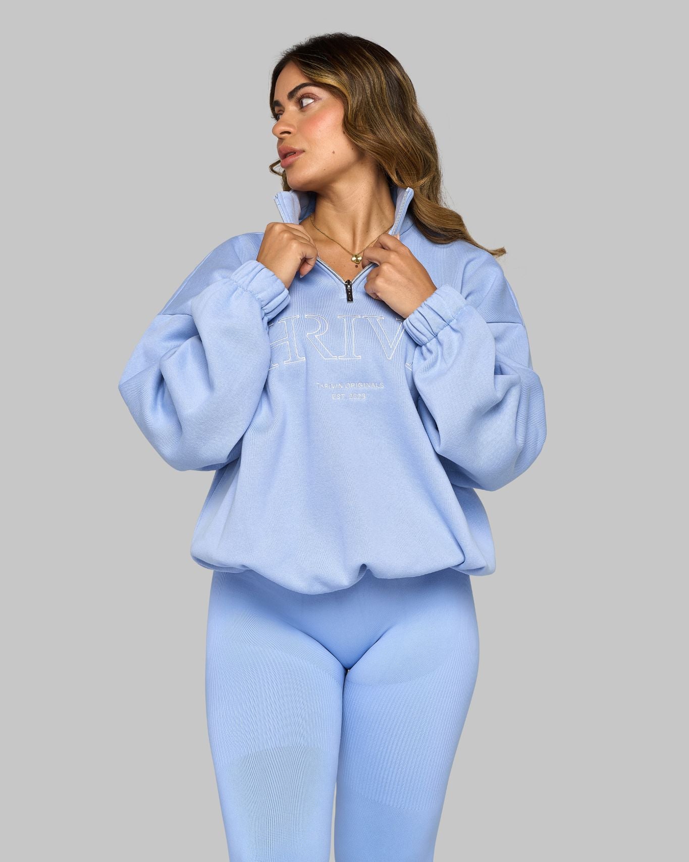 Original Halfzipper Sweater | Glacier - Image 3