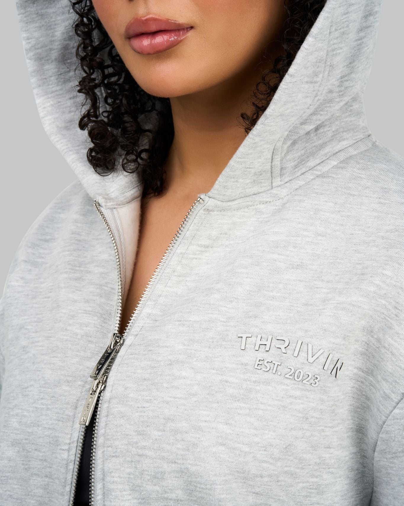 Original Two Zip Jacket | Marl - Image 3