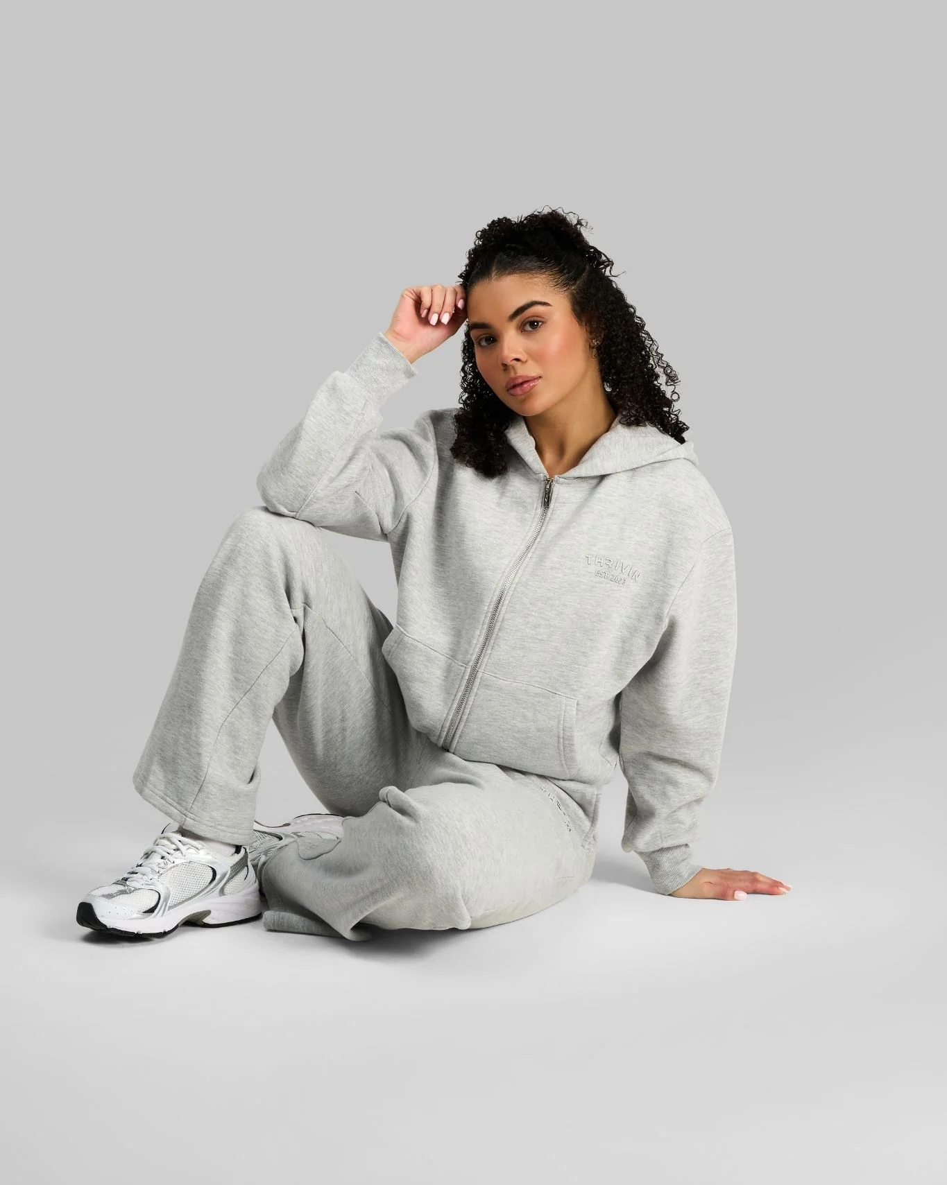 Original Two Zip Jacket | Marl - Image 4